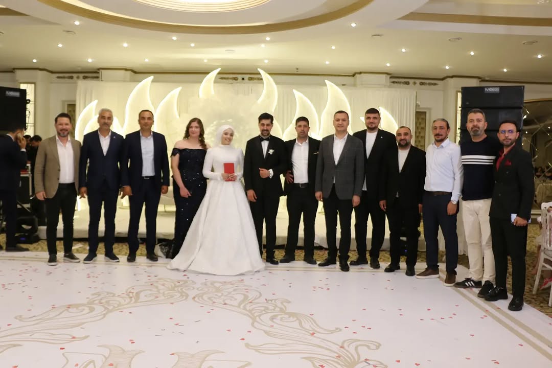 Melike ve Mahmut kardeşlerimizin düğün merasimi